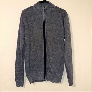 True Rock Gray Cardigan Solid Sweater